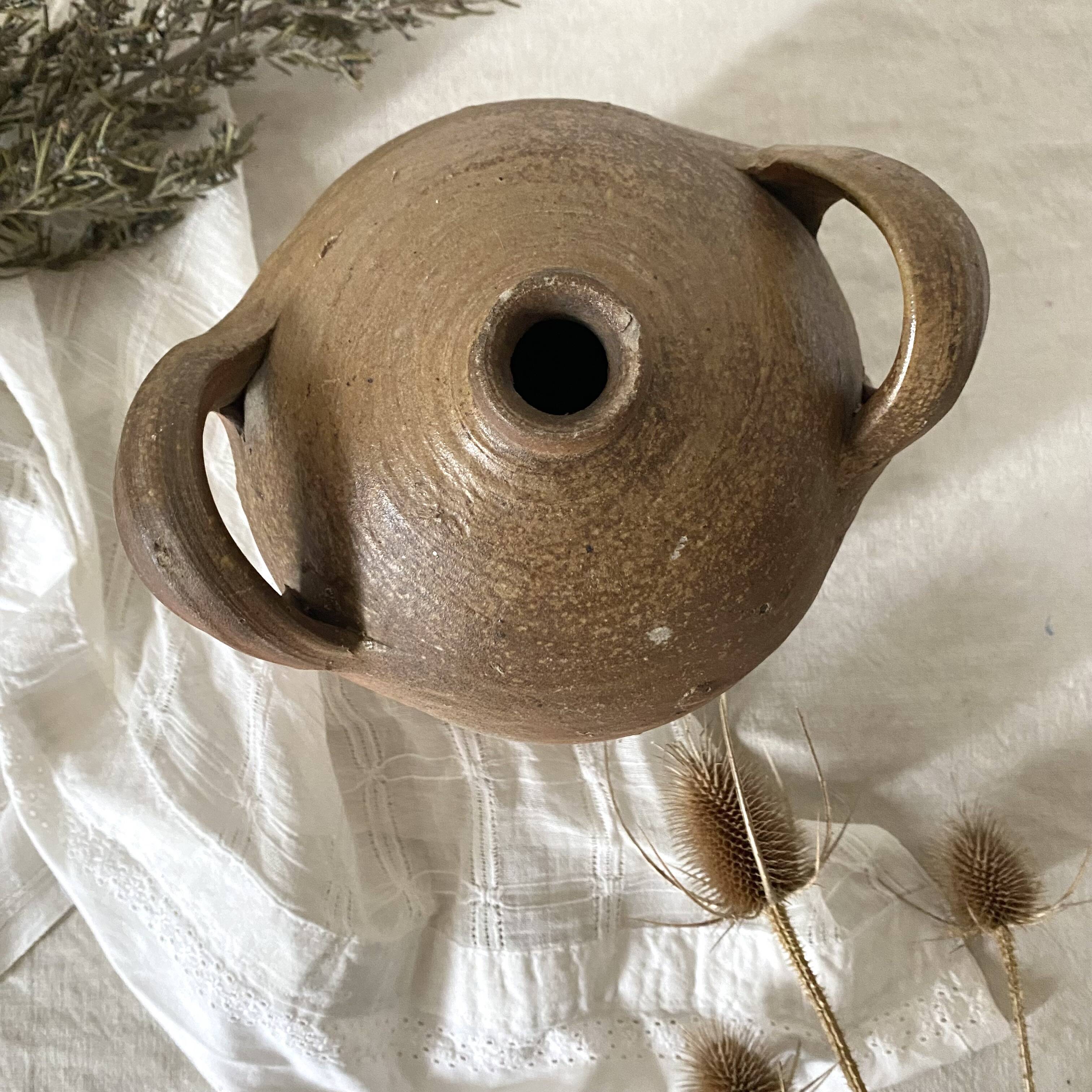 Jar, old terracotta pot