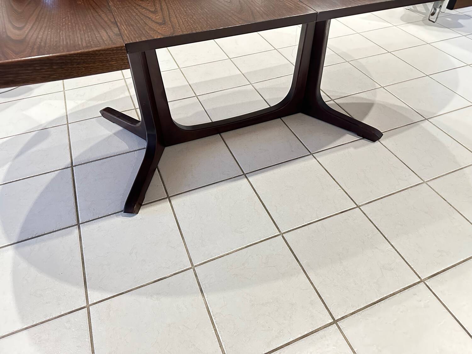 Vintage Baumann House extendable table from the 1970s