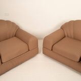 Alain Delon armchair and sofa for Maison Jansen