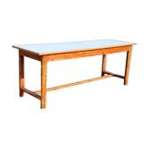 Table blue formica 10 people