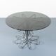 Table design italienne sculpturale des années 1970