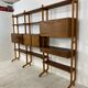 Mid-Century Scandinavian Teak Wall Unit, 1950s