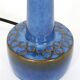 Ceramic table lamp “972” by Søholm with jute shade, mid-century Danish modern design, 1960s/1970s