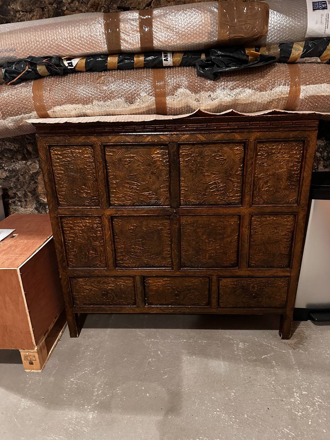 Ancient Tibetan commode