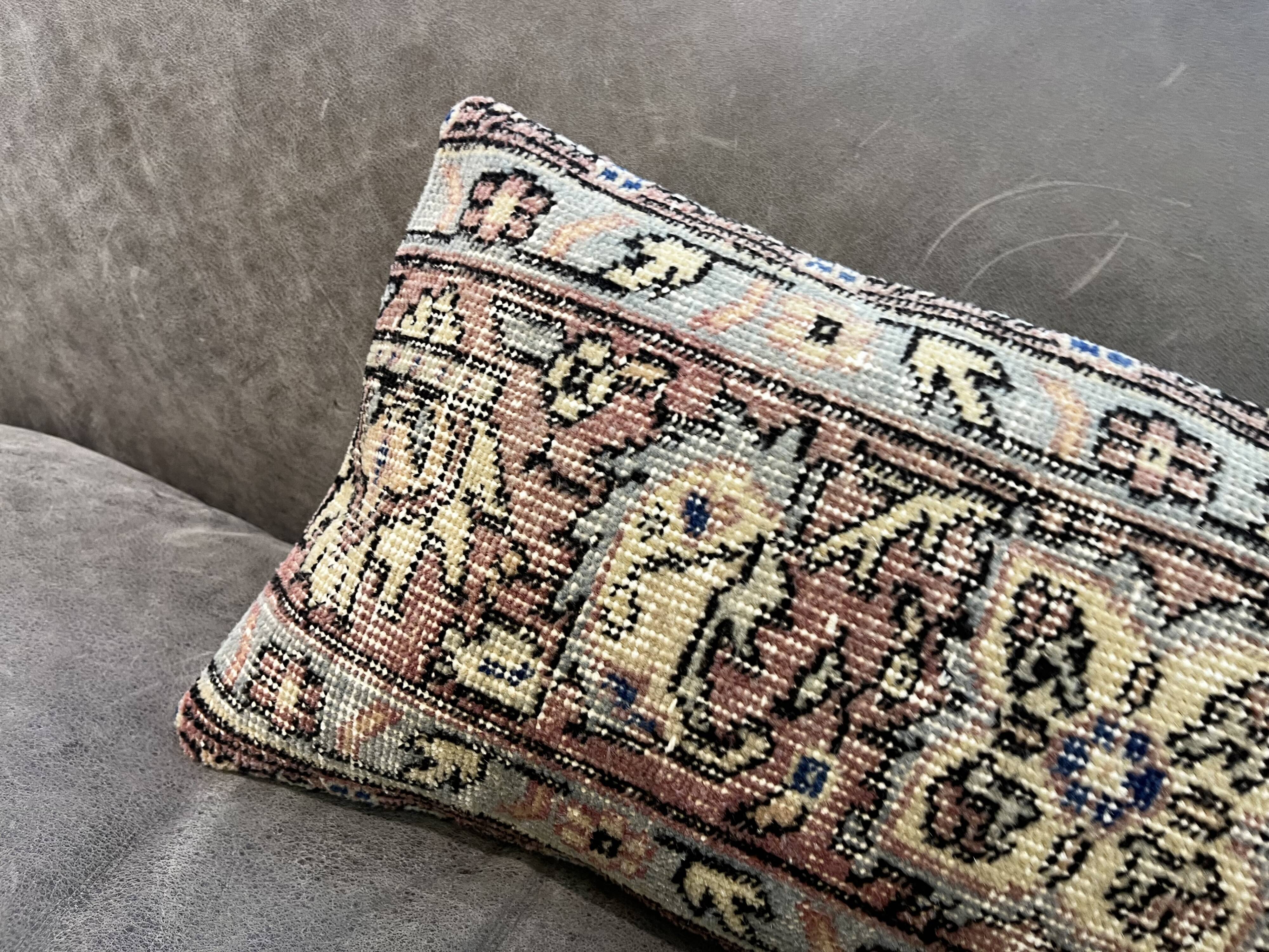 Hand Made Wool Faded Cushion