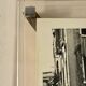Vintage Glass and Chrome Metal Photo Frame 1960