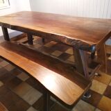 Table and benches