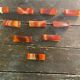 Set of 10 Vintage Agathe Table Knife Holders #D467