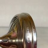 Pair of small silver candlesticks with hallmarks