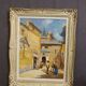 Spanish Village signed Diaz de la poue