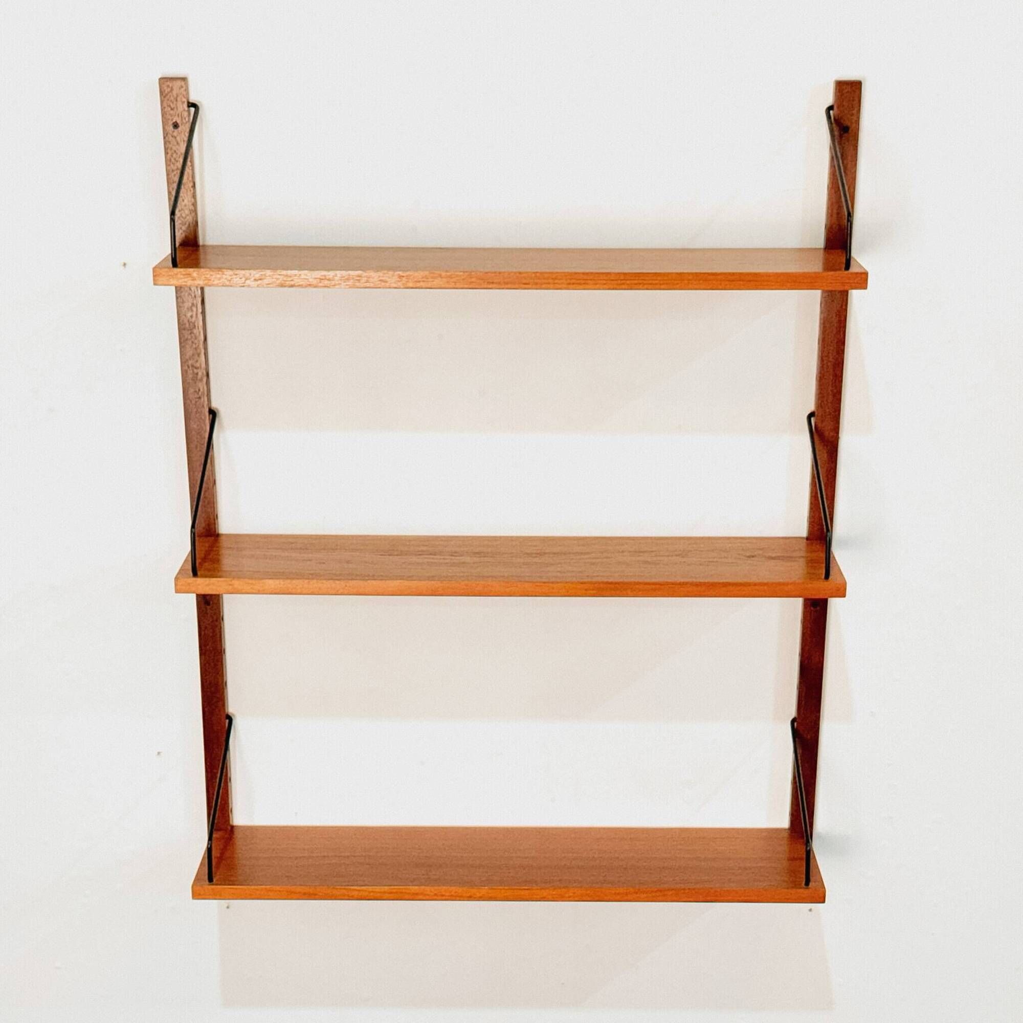 Poul Cadovius one bay teak Wall unit