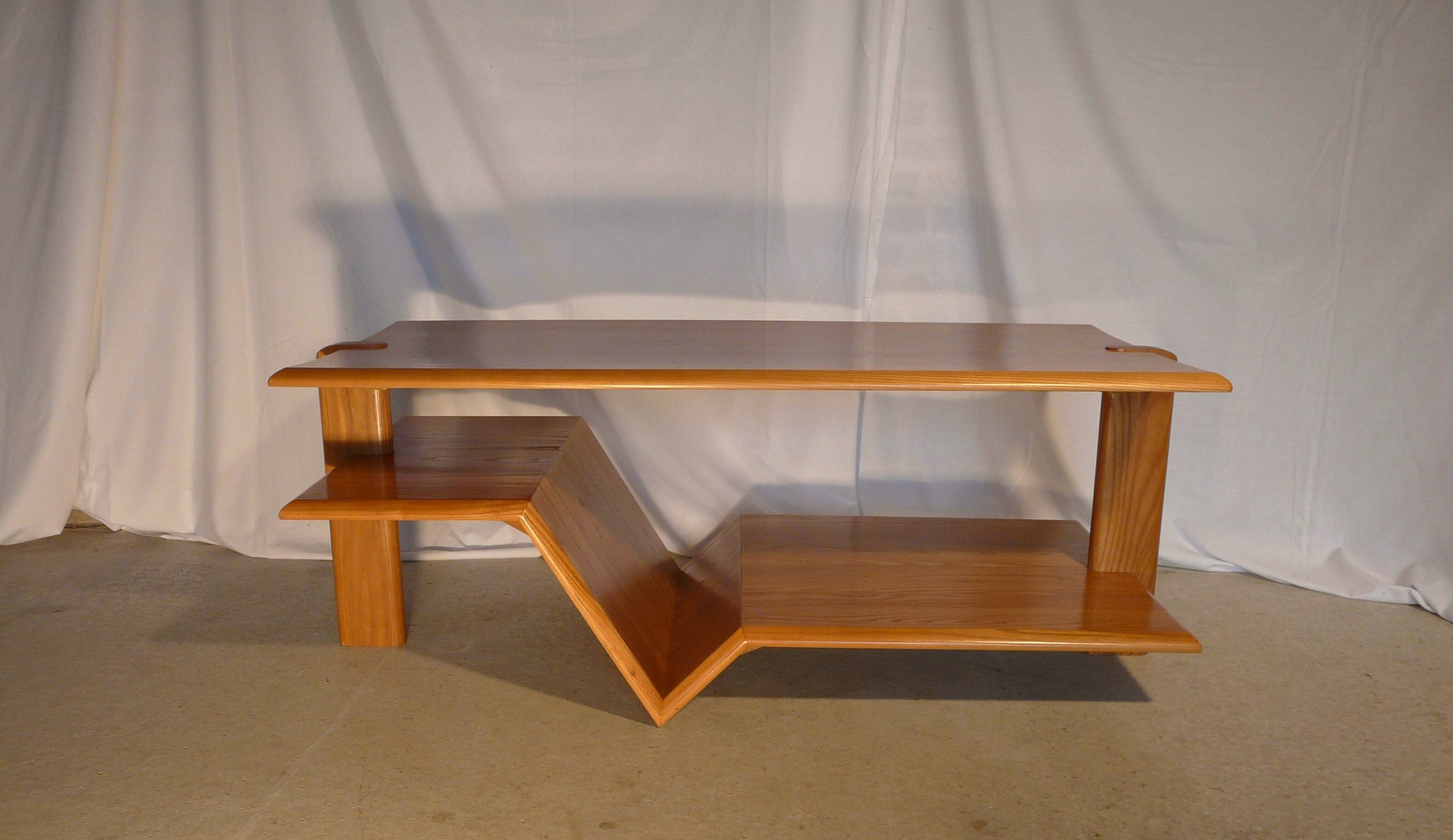 Scandinavian design rectangular coffee table