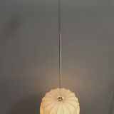 Opaline pendant lamp 1960s brutalist style