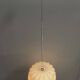 Opaline pendant lamp 1960s brutalist style