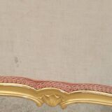 Louis xv style fireplace screen fire screen in gilded wood 19th century tapestry