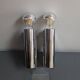 Chrome wall lights