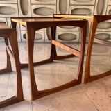 Tables gigognes anglaises en teck par G-Plan