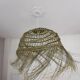 Suspension Doum in half braided – 30×60 cm – Handmade Moroccan production