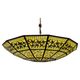 Impressive Tiffany Style Stained Glass Chandelier from the 1990s