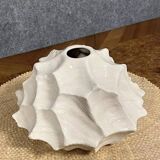 Art Deco cracked earthenware shell vase circa 1930