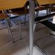 Table à manger extensible des années 1980