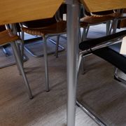 1980s extendable dining table