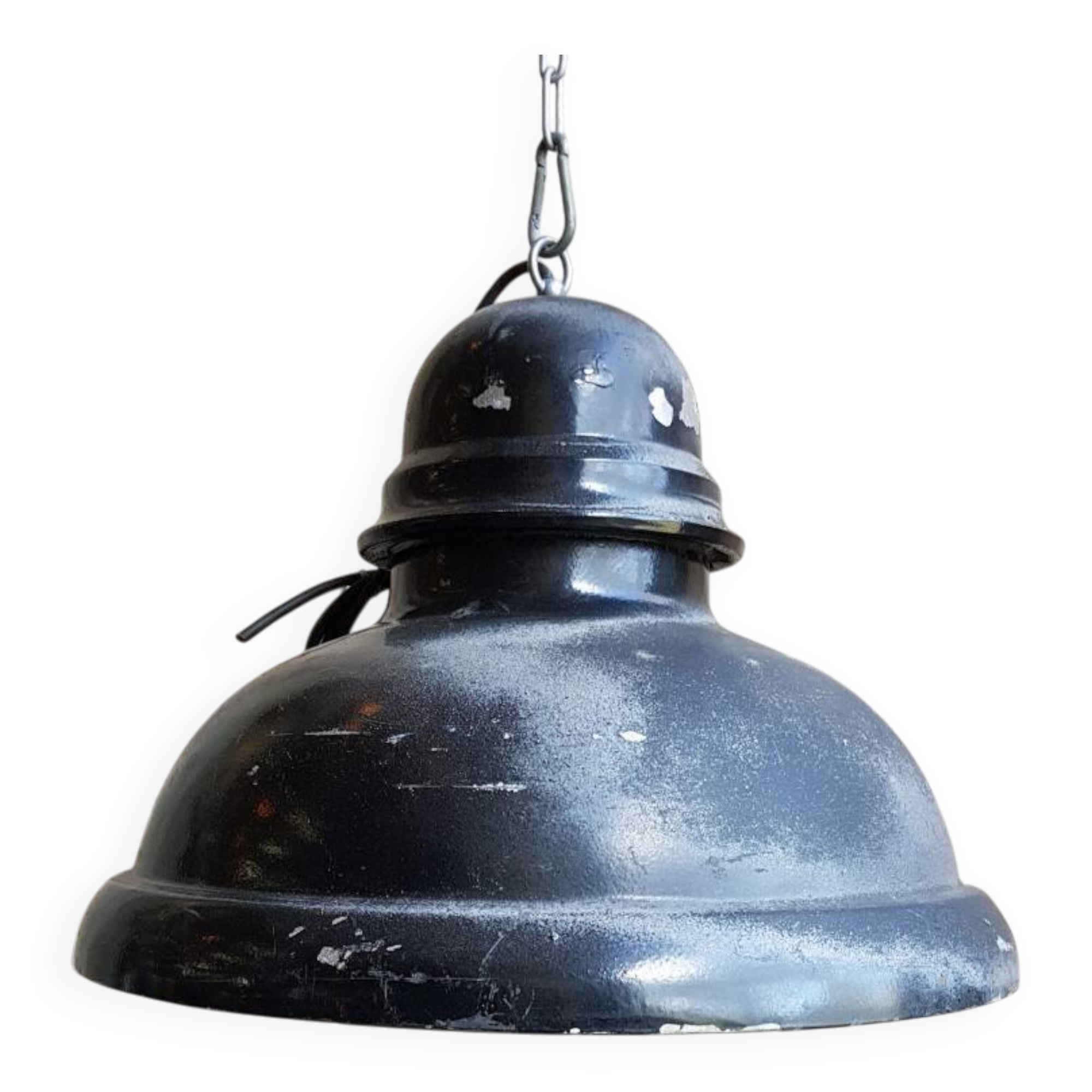 Lampe suspendue industrielle vintage