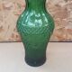 Old Green Molded Glass Vase Decor Vintage Tips