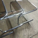 3 vintage nesting tables 70'S