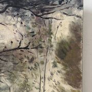 La clairière, huile sur toile “Souvenir de mon frère Pierre 1898”