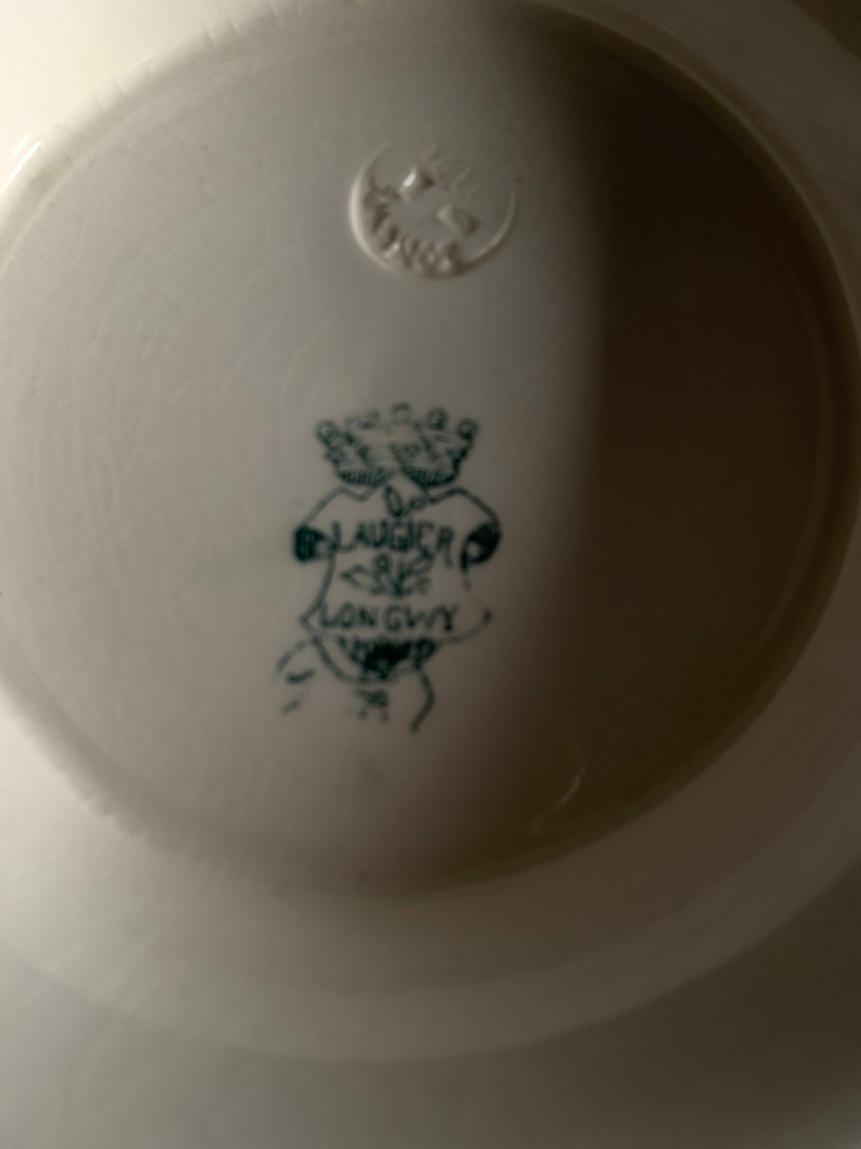 Laugier fruit cup, Longwy