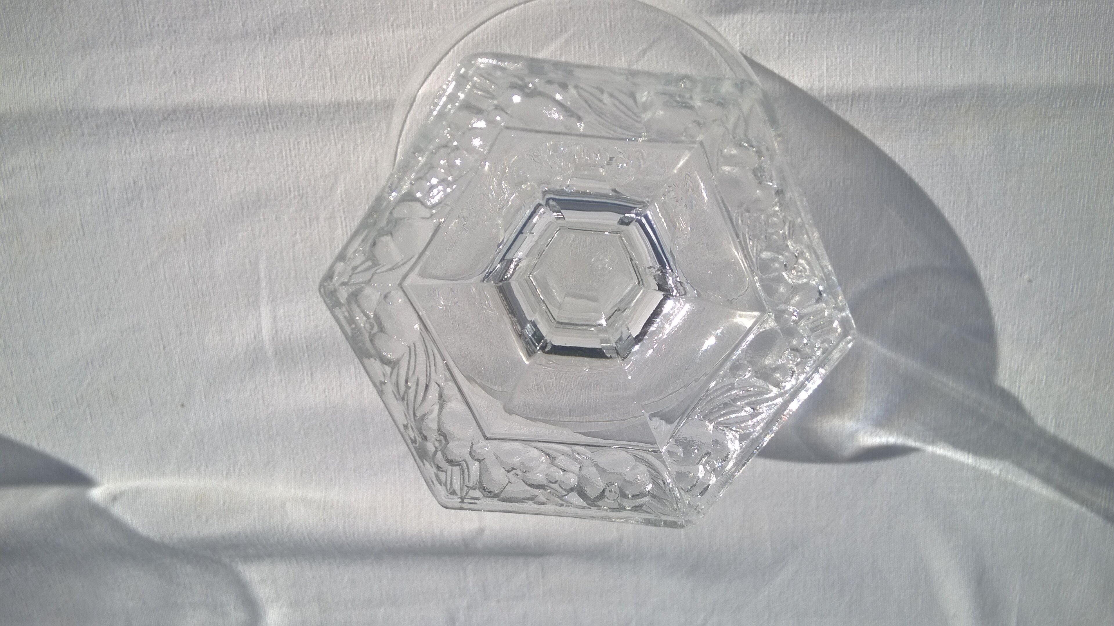 12 crystal champagne glasses