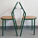 Set of 6 vintage Mobilor 1950 chairs