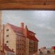 Oil On Panel, Street Lively By Bravo 1944