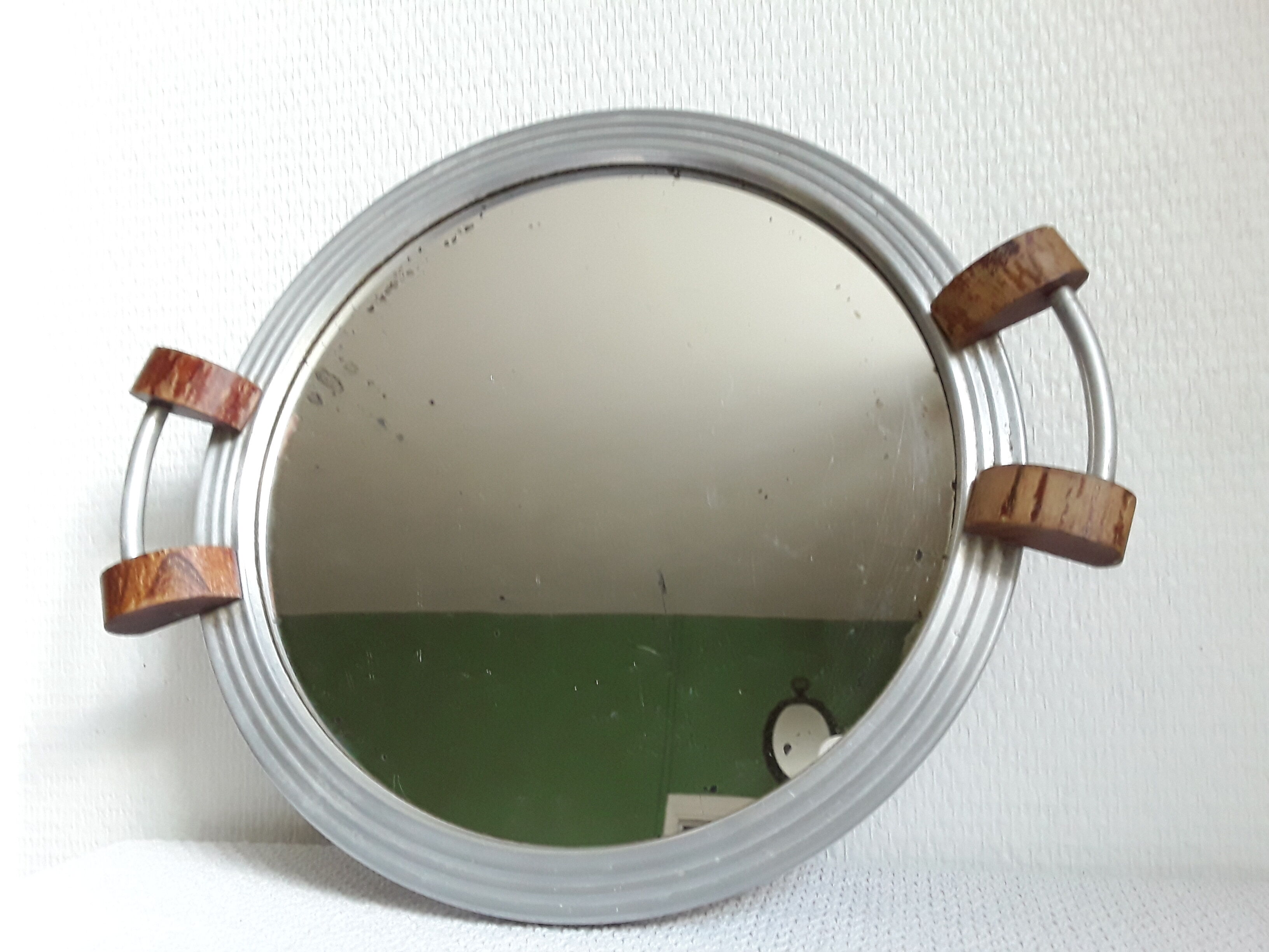 Vintage mirror tray