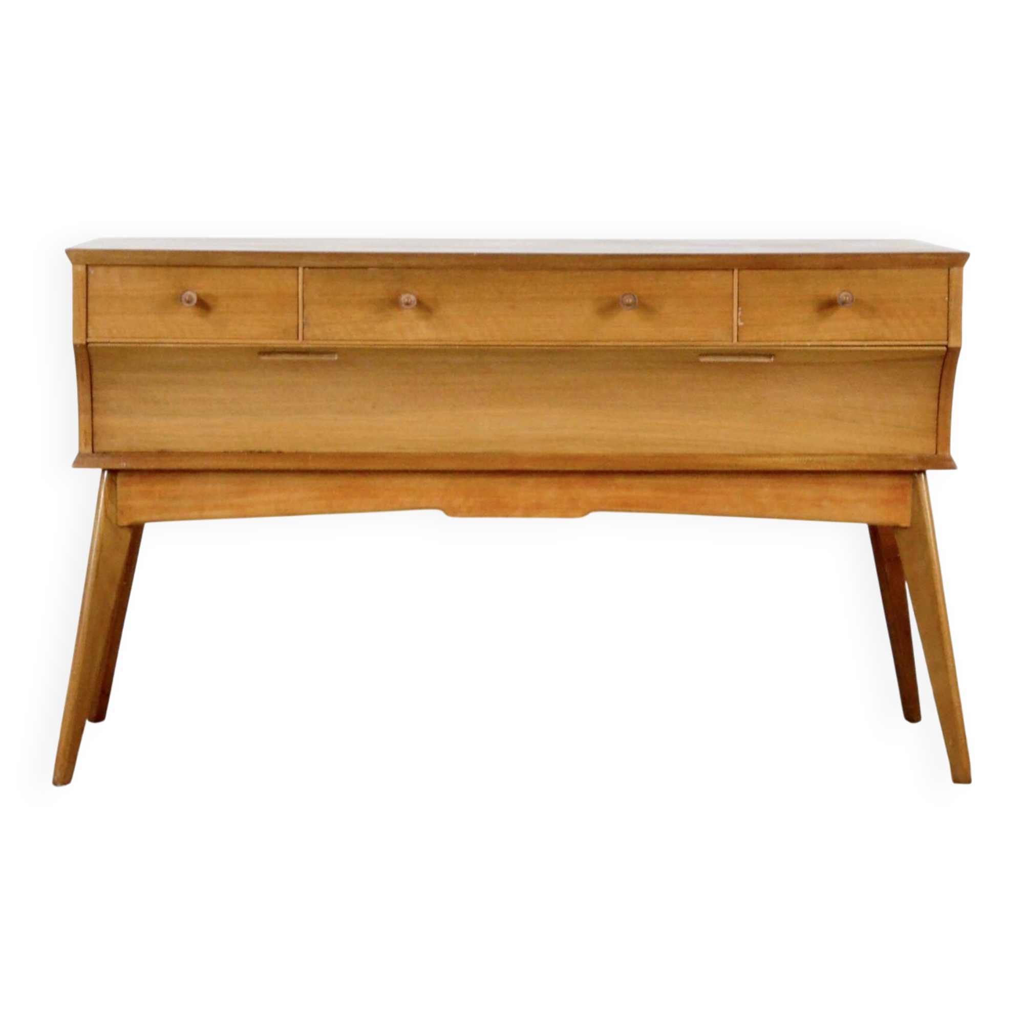 Midcentury Alfred Cox. Sideboard / Dresser In Walnut. Modern / Danish Style