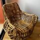 Handcrafted rattan armchair