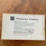 Box of 6 coasters bird motif