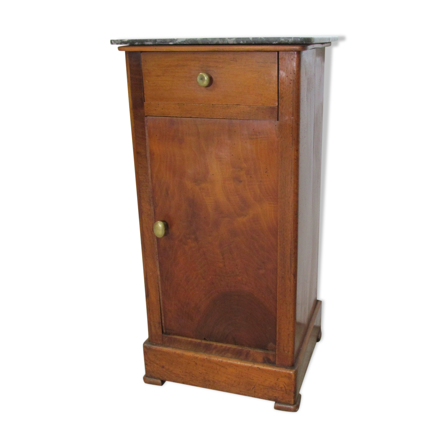 Louis Philippe bedside table in solid cherry