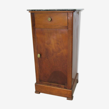Louis Philippe bedside table in solid cherry