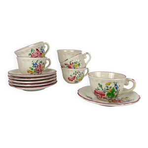Lot de 6 tasses à café