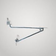 Beautiful desk lamp stilnovo by joe colombo 1970 chrome metal