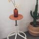 Stool with base metal wood screws