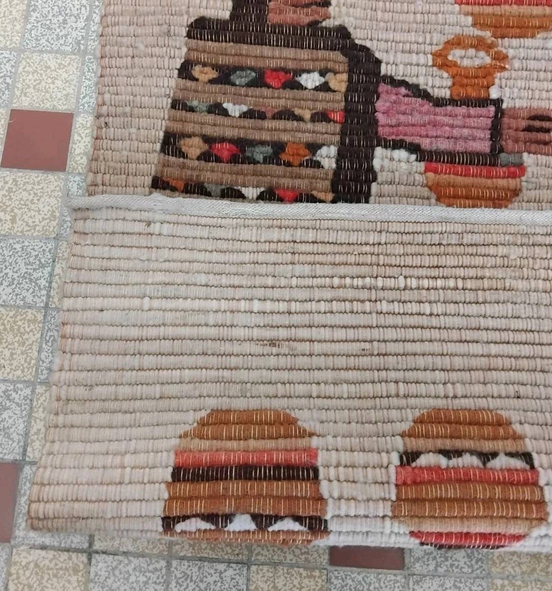 Peruvian Handmade Wall Tapestry 108x84 Cm