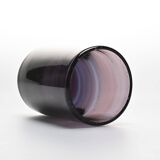 Claude Morin, blown glass roller vase, France 1975