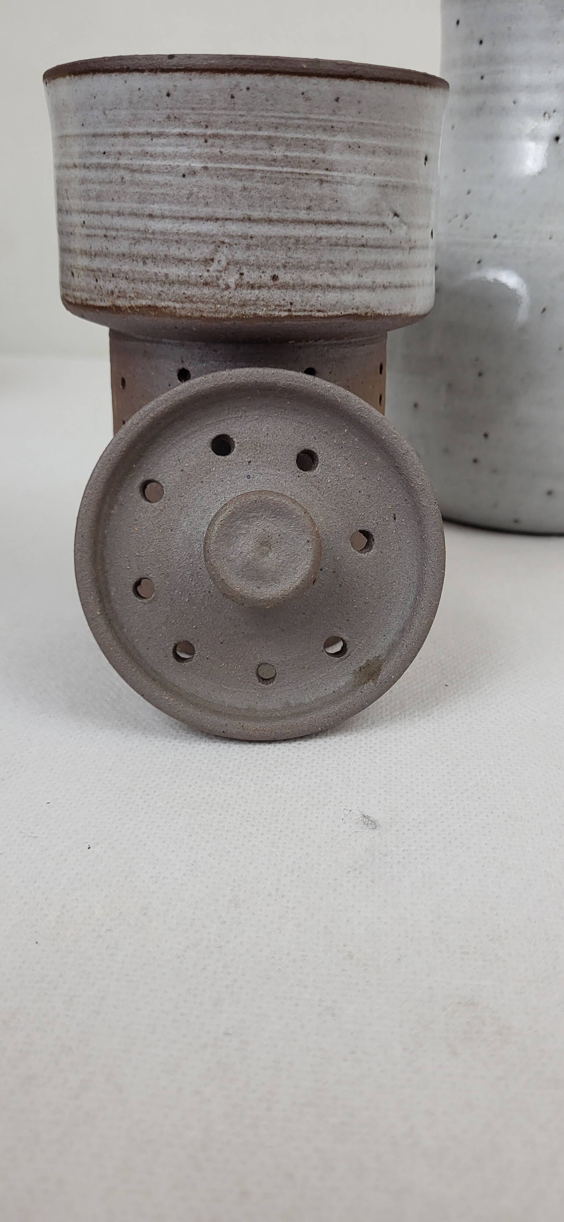 Ratilly / Pierlot stoneware coffee pot