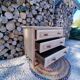 renovated wooden chest of drawers