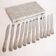 Service de 12 couteaux inox