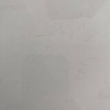 Set of large round white earthenware dishes from Creil and Montereau, 19th century