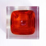 Empty pocket ashtray Murano Flavio Polished